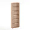 KOMTO Bücherregal 60 cm breit, Sonoma, Bücherregal mit 6 Produktbild-Vorschau 1