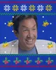 Santa - Ugly Christmas Sweater Weihnachten Herren T-Shirt, Produktbild-Vorschau 3