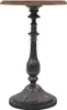 Table d'appoint en sapin massif 40 x 64 cm brun Voir les images du produit 6