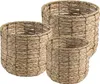 Seegraskorb CEBU Set mit drei Größen – Naturfarben Robust Produktbild-Vorschau 1