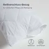 HOMESCAPES set di 4 protezioni per cuscini in policotone Anteprima dell’immagine prodotto 3
