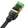 Baseus szybki kabel sieciowy RJ45 cat. 8 40Gbps 2m pleciony Podgląd zdjęcia produktu 6