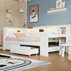 Merax dagbed 90x200 met 2 lades, USB-aansluiting, Productafbeelding-voorbeeld 3