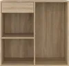 vidaXL Szafka kosmetyczna dąb sonoma 80x40x75 cm materiał Podgląd zdjęcia produktu 5