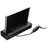 A black electronic device with a screen and buttons, connected to a power cord. Produktbild-Vorschau