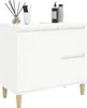 vidaXL Badschrank Weiß 65x33x60 cm Holzwerkstoff Produktbild-Vorschau 4