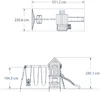 Backyard Discovery Atlantic Play Tower (incl. swings), 3 Podgląd zdjęcia produktu 20