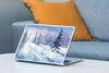 MuchoWow® Laptop Aufkleber Sticker Cover Wald - Winter - Produktbild-Vorschau 4