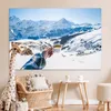 MuchoWow® Poster Kaffee in der Winterlandschaft der Schweiz Produktbild-Vorschau 7