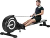 HOMCOM Rudergerät für Zuhause, Klappbar Rudermaschine mit 8 Produktbild-Vorschau 1