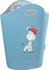 WENKO Wäsche Sammler Kids Gerry Blau 24 L Korb Sack Tasche Produktbild-Vorschau 1