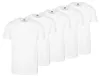 Urban Classics Heren Basic T-shirt, 6-pack, wit Productafbeelding-voorbeeld 7