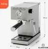 Klarstein Pausa Espressomaker, Siebträgermaschine mit 1350 Produktbild-Vorschau 7