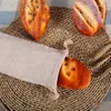 balenie 4 ľanových vrecúšok na chlieb 2 veľkosti Eco Vrecká Náhľad obrázku produktu 4