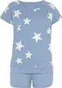 Vivance Dreams Shorty 4 -teilig hellblau-marine- Sterne Produktbild-Vorschau 1