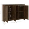 Sideboard Räuchereiche 102x33x75 cm Holzwerkstoff , Produktbild-Vorschau 7