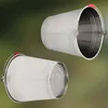 KOTARBAU® Seau à Cendre Acier Inoxydable 16 L Argent Seau Voir les images du produit 8