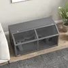 PawHut Kleintierkäfig aus Holz, 100cm Nagerhaus, Produktbild-Vorschau 7