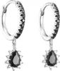 THOMAS SABO Creolen True Romance schwarz CR748-643-11 Voir les images du produit 4