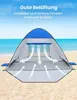 Strandmuschel, Pop Up Strandzelt, Sonnenzelt, UV Schutz Produktbild-Vorschau 6