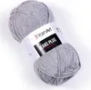 YarnArt Jeans Plus Graue Wolle 100g 160m - Ideal für Produktbild-Vorschau 2