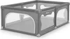 A gray playpen for children is shown on a white background. Anteprima dell’immagine prodotto