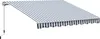A striped awning extended from a white background. Anteprima dell’immagine prodotto