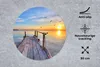 MuchoWow® Mauspad Mousepad Wasser - Steg - Vögel - Produktbild-Vorschau 2