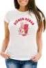 Döner T-Shirt Damen Kebab Slim Fit Moonworks® weiß M Produktbild-Vorschau 1
