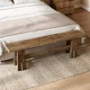 Banco in legno massello lungo 150 cm, ideale come banco Anteprima dell’immagine prodotto 3