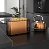 Arendo Frühstücks-Set Edelstahl, Wasserkocher mit Produktbild-Vorschau 7