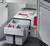 Kątowy pojemnik na śmieci Hailo 3647141 Rondo z 4-komorowym Podgląd zdjęcia produktu 12
