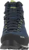 A close-up, front-facing view of a blue hiking boot. Anteprima dell’immagine prodotto