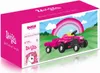 Dolu Einhorn Traktor mit Anhänger Rosa/Schwarz Produktbild-Vorschau 5