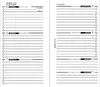 bind® 570226 Calendrier hebdomadaire de remplacement - A7, Voir les images du produit 2