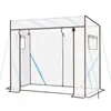 Sekey 200 x 77 x 170 cm Foliengewächshaus Schrägdach, Produktbild-Vorschau 1
