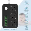 Steckdosenleiste 3-Fach 6 USB Mehrfachsteckdose mit Produktbild-Vorschau 7