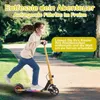 Elektroscooter Mit Stoßdämpfende Funktion, LED-Anzeige E Produktbild-Vorschau 4