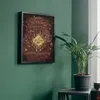 HINTERGRUND DER ZIFFERN MIT RAHMEN Gemälde - Huncwot Karte Produktbild-Vorschau 4
