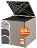 Casaria® Baule da Giardino 318 L Impermeabile 75x75x70cm Anteprima dell’immagine prodotto 1