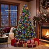 COSTWAY 210 cm Künstlicher Weihnachtsbaum mit 1198 Produktbild-Vorschau 2