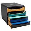 Exacompta Big Box, Schubladenbox mit 4 Schubladen, Neo Deco Produktbild-Vorschau 6