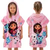 Gabby’s Dollhouse Kinder-Badeponcho mit Kapuze, Produktbild-Vorschau 1