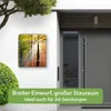 banjado Design Briefkasten Stahl silber mit Zeitungsfach Produktbild-Vorschau 5