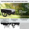 Klarfit Remorque Velo Cargo, Charette Velo à 2 Roues, Voir les images du produit 4