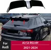 Zadní spoiler Střešní spoiler lesklá černá pro Audi A3 S3 Náhled obrázku produktu 2