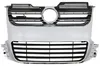 Frontgrill für VW Golf 5 V 2003-2009 R32 Look Chrom Produktbild-Vorschau 2