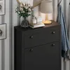 Szafka na buty Vicco Aron Czarny 60 x 115 cm, Model 54256 Podgląd zdjęcia produktu 4