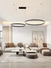 Immax NEO FINO NEW Smart – lampa wisząca z 2 kręgami, 60+80 Podgląd zdjęcia produktu 8
