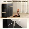 HOMCOM Buffet, meuble de rangement, avec placard 2 portes, Voir les images du produit 6